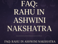 Rahu in Ashwini Nakshatra