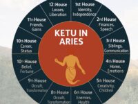 Aries Ketu 12 houses