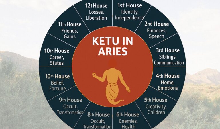 Ketu in Aries (Mesha Rashi) in 12 Houses – The Path of the Spiritual Warrior Ketu in Aries (Mesha Rashi) in 12 Houses – The Path of the Spiritual Warrior