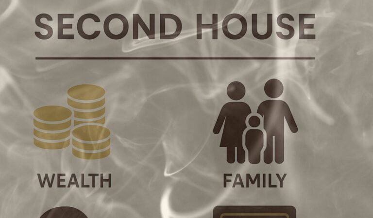 Rahu in 2nd Bhava Overview — The House of Wealth, Speech, and Family Heritage