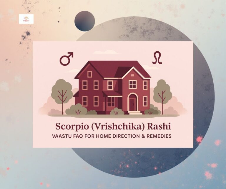 Scorpio rashi homes
