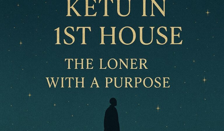 Ketu in 1st House in Vedic Astrology — The Detached Self and Spiritual Awakening