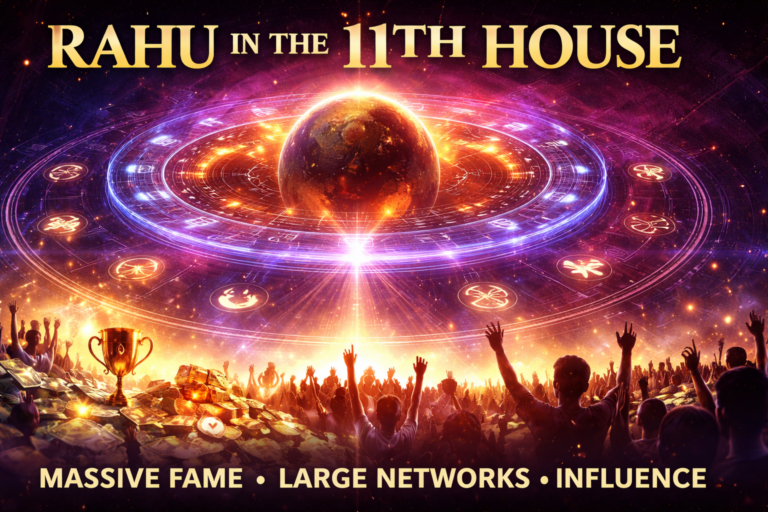 rahu 11 th house big networks and gains